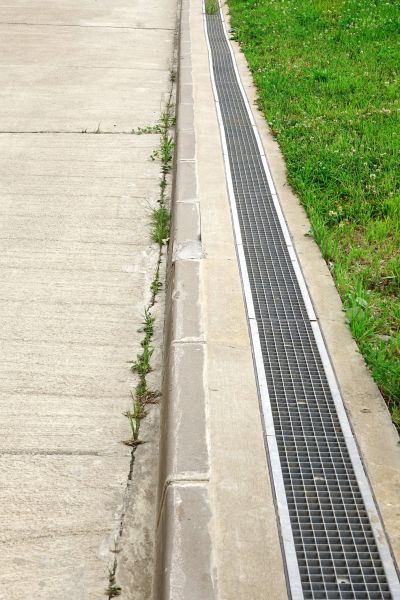 Concrete Drain Installation in Missoula